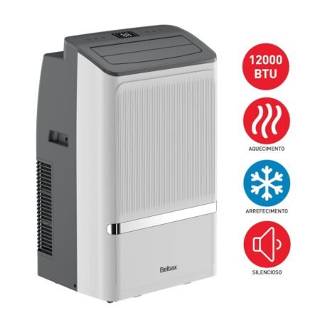 Aire Acondicionado Portátil Beltax BAC1112 12 Btu's de 1350 W - Blanco