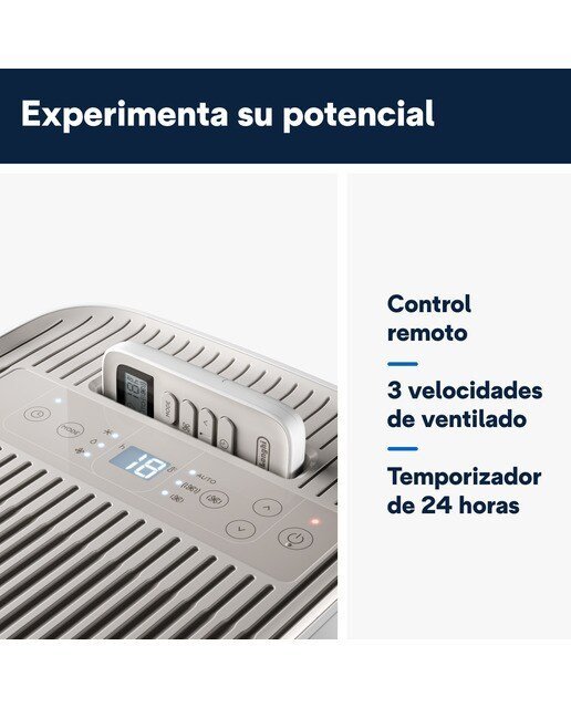 Aire Acondicionado Portátil De'Longhi PAC ES72 Classic, Pingüino Compact con 2.075 frig/h - Blanco - Imagen 4