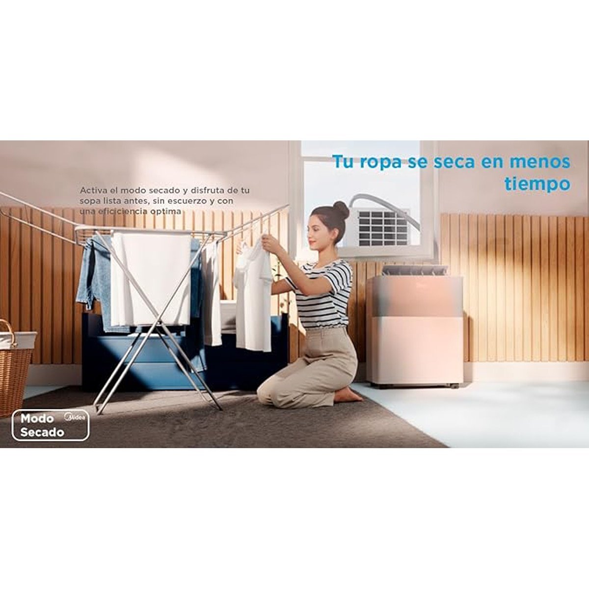 Aire Acondicionado Portátil Midea MMCS-12HRN8-QRD0 con 3010 frig/h y 2750 kcal/h - Imagen 4